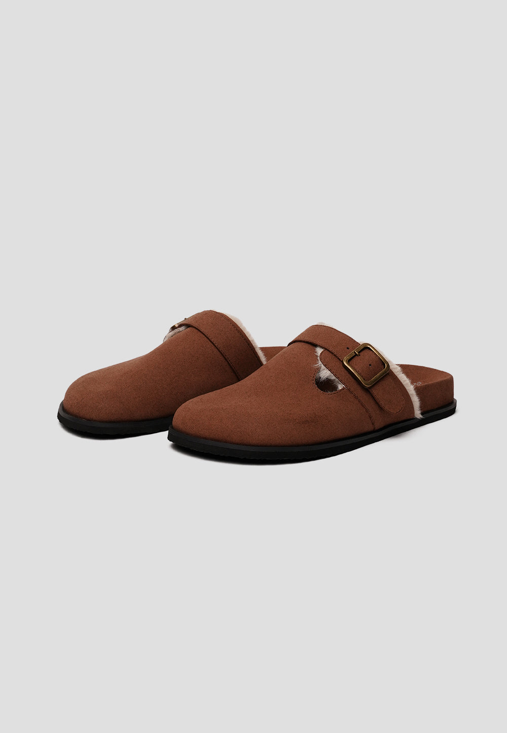 paez CLOG VEGAN SUEDE CAMEL Descuentos del mes