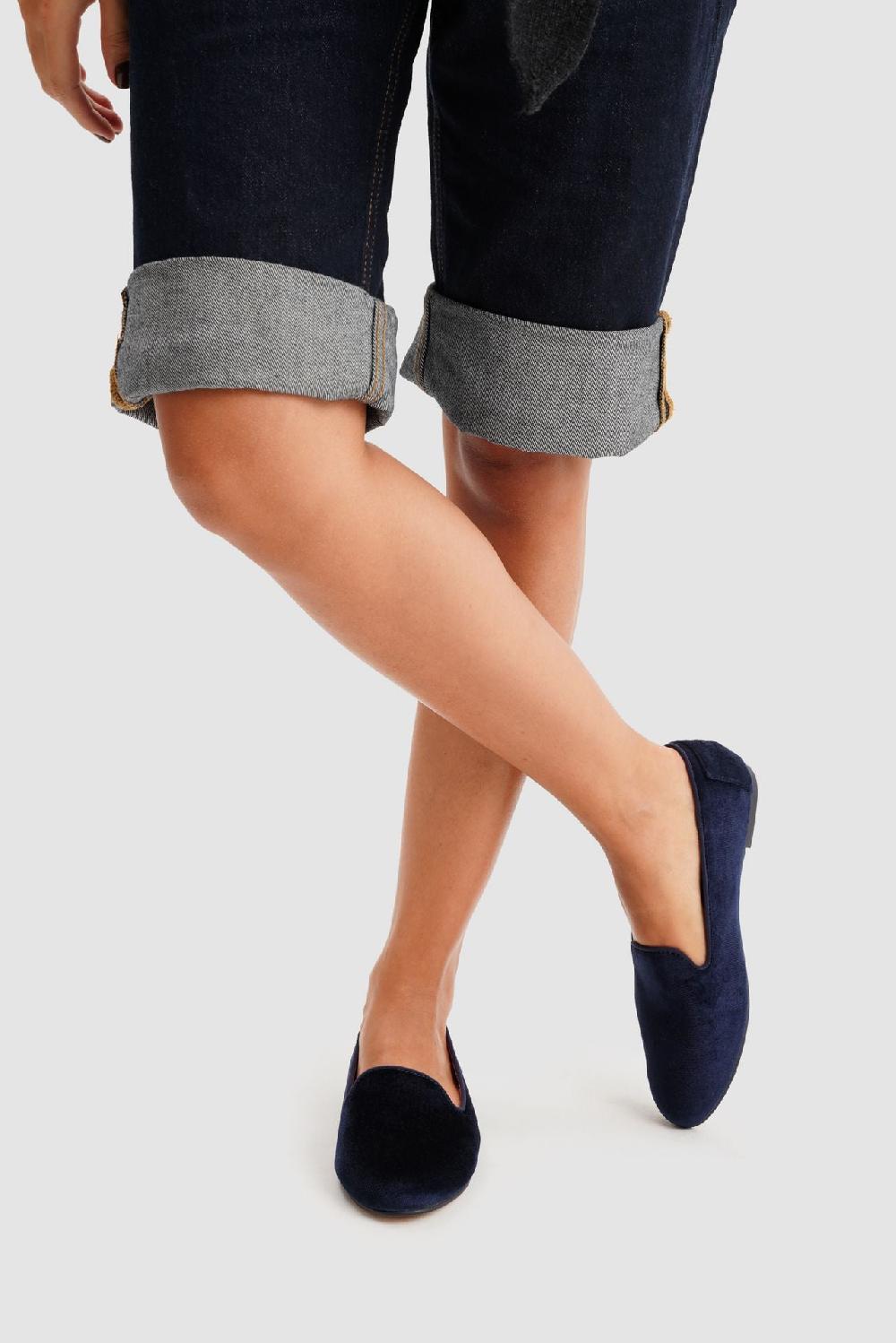 paez SLIPPER VELVET BLUEBERRY Envío gratis
