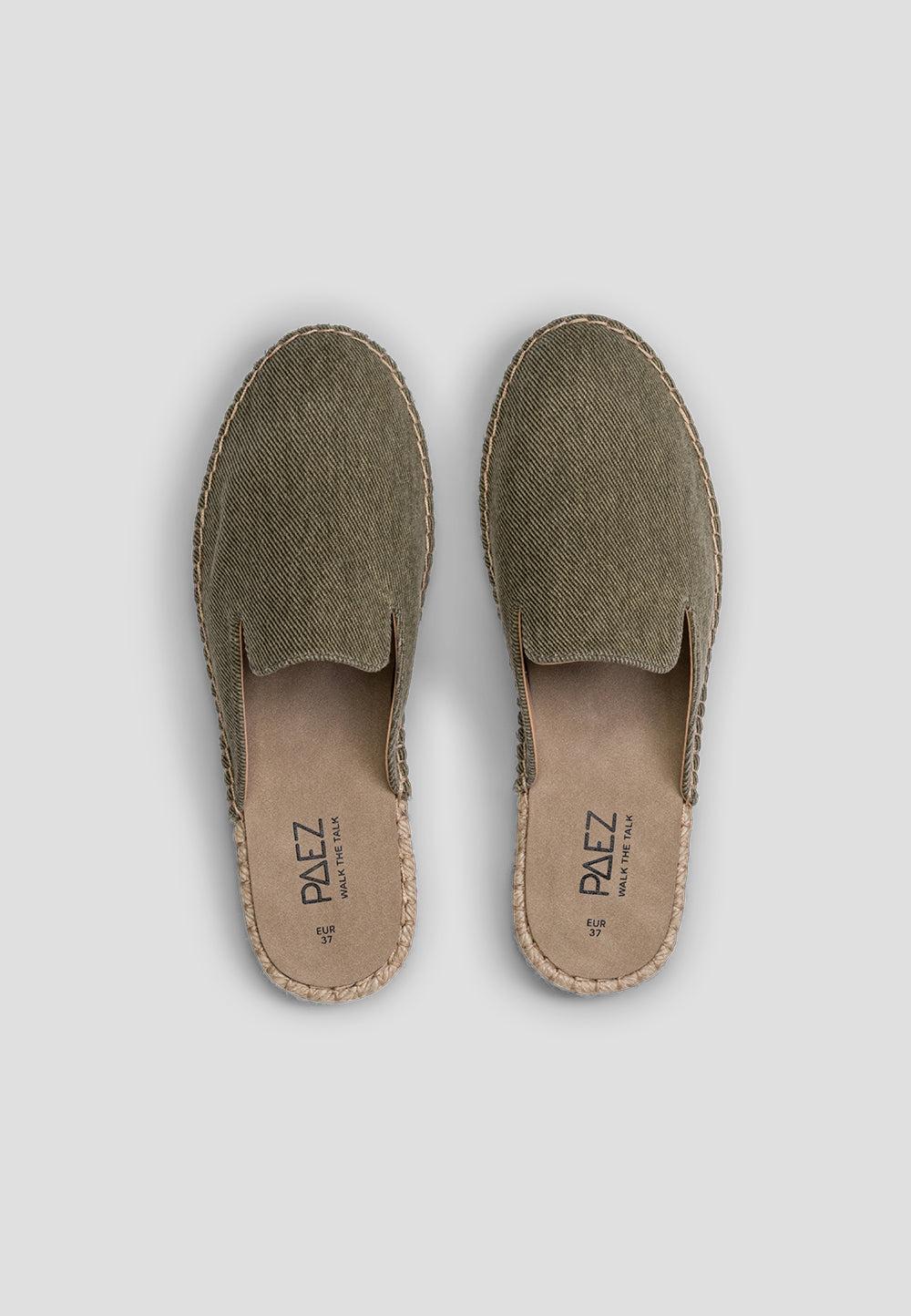 paez MULE KHAKI Grandes descuentos