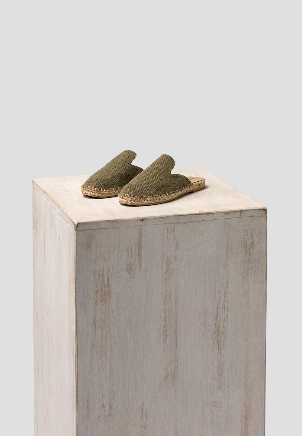 paez MULE KHAKI Grandes descuentos