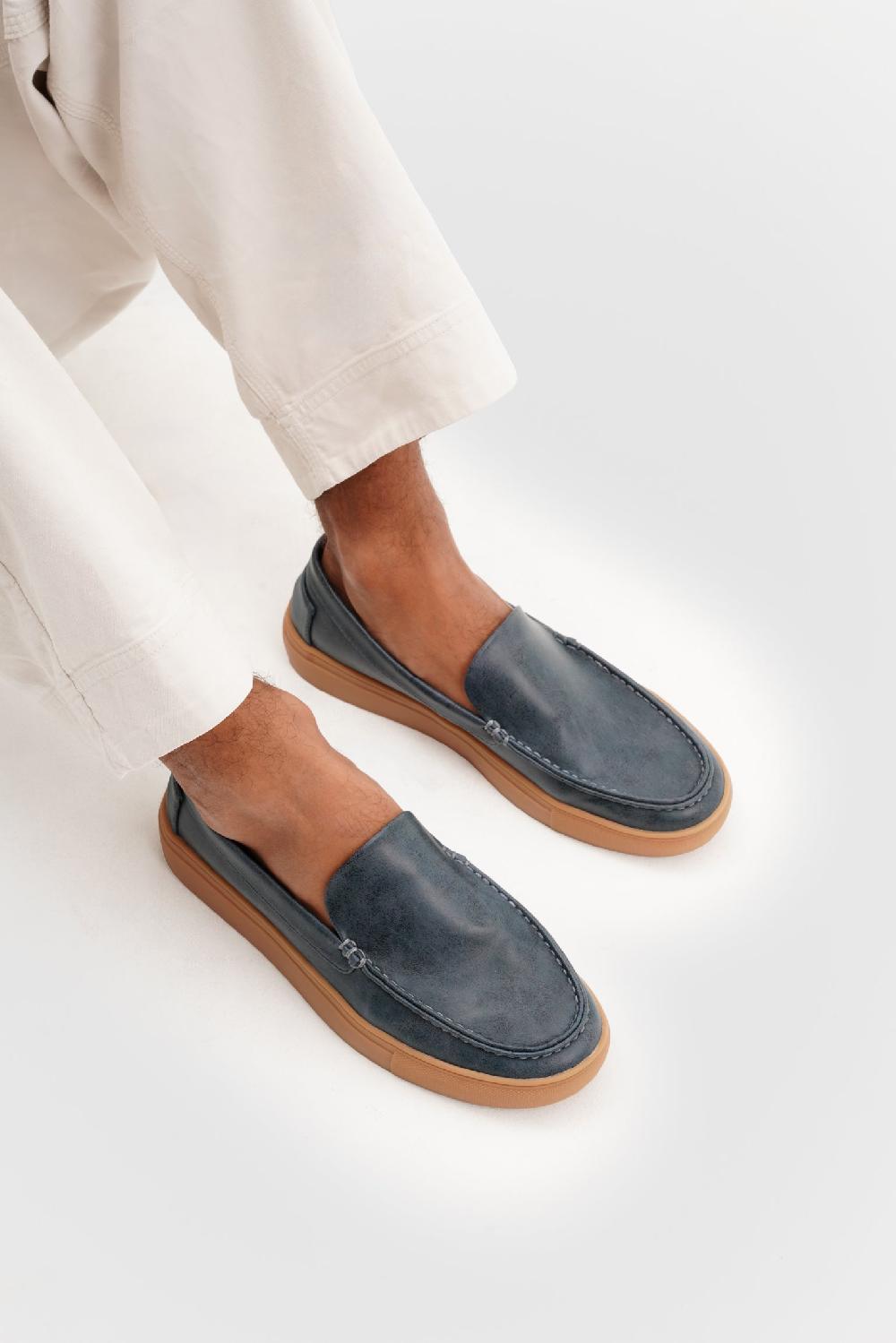 paez LOAFER MICROFIBER NAPA BLUEBERRY Envío internacional gratuito