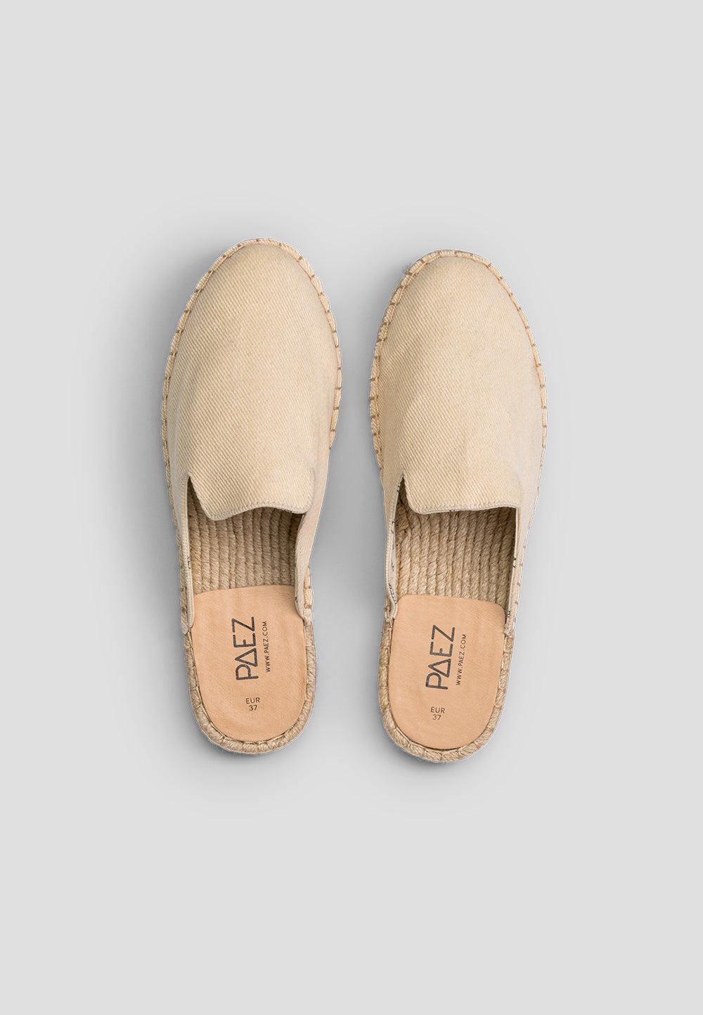 paez MULE ECRU Rebajas de fábrica