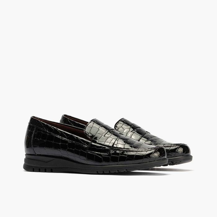 ﻿pitillos Mocasín en Coco mujer color negro Últimos 3 días