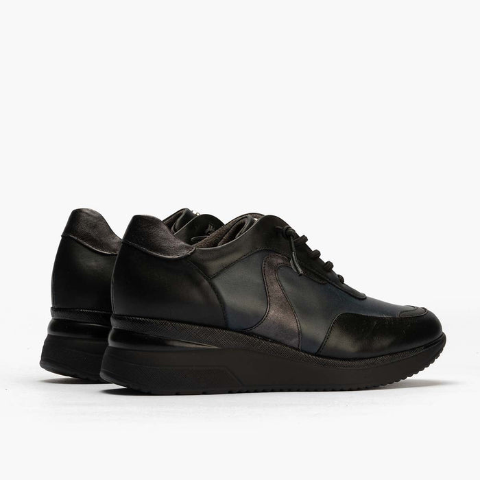 pitillos Zapato Deportivo Cordones de mujer color negro Últimos 2 días