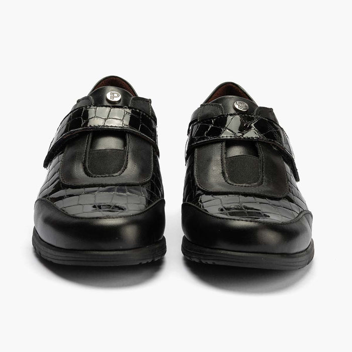 pitillos Zapato Deportivo Combinado de mujer color negro Grandes ahorros