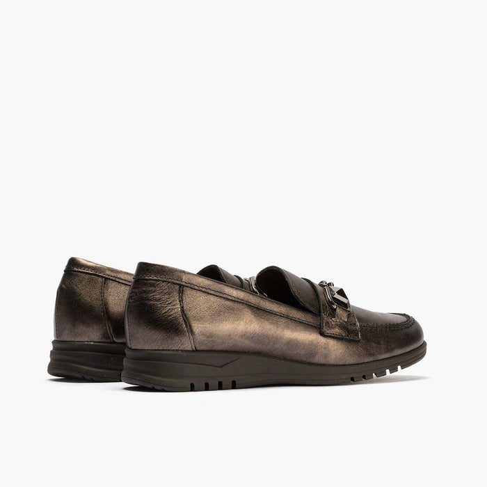 pitillos Mocasín con Adorno mujer color bronce 2025