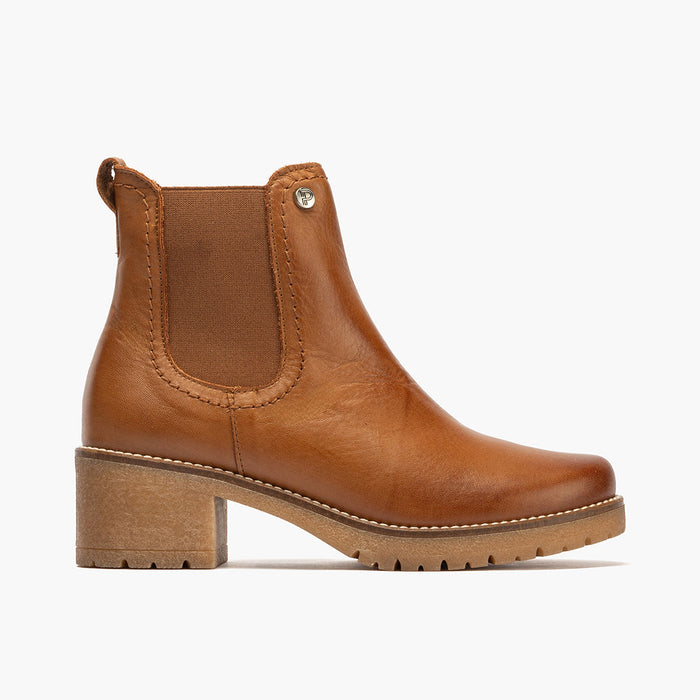 pitillos Botín Chelsea en Napa mujer color cuero