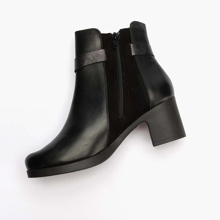 pitillos Botín Combinado de mujer color negro Tienda