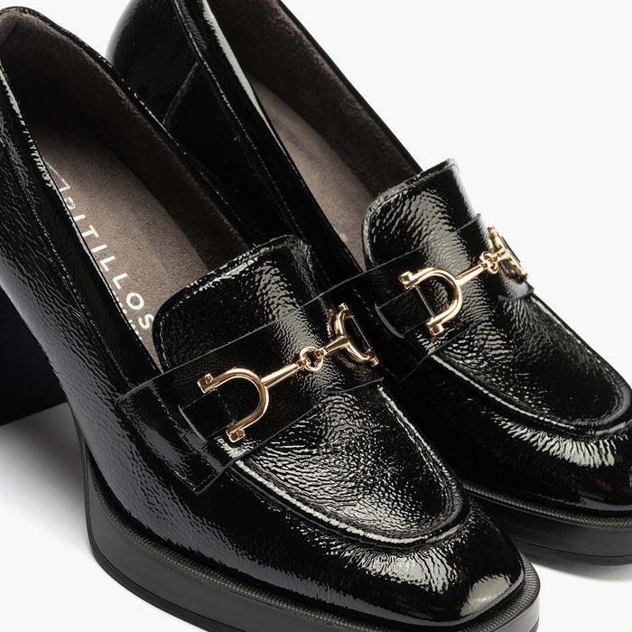 pitillos Mocasín Adorno mujer color negro Envío gratis