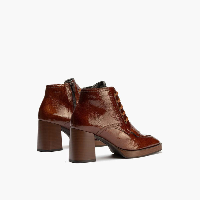 pitillos Botín Flecos de mujer color cuero Últimos 3 días