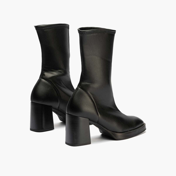 pitillos Botín Napa Strech de mujer color negro ÚLTIMAS EDICIONES