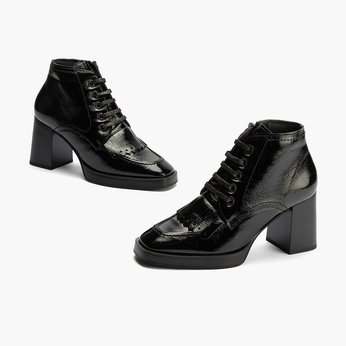 pitillos Botín Flecos mujer color negro Últimos 2 días