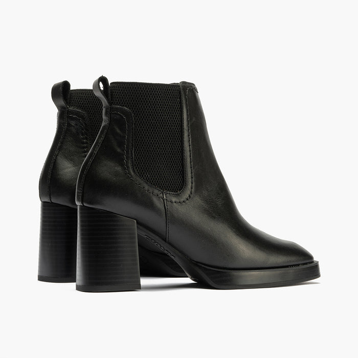pitillos Botín Chelsea de mujer color negro Precio de fábrica