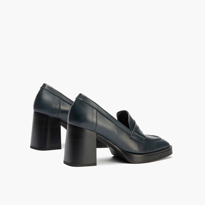 pitillos Mocasín en Napa para mujer color marino Solo queda un día