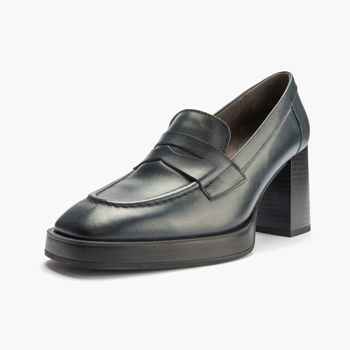 pitillos Mocasín en Napa para mujer color marino Solo queda un día