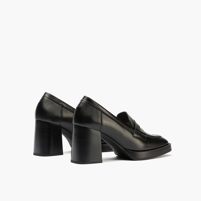 pitillos Mocasín en Napa mujer color negro Superdescuento