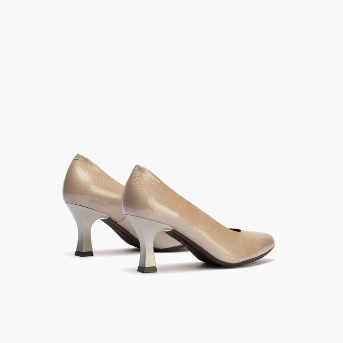 pitillos Zapato de Salón Charol de mujer color piedra Precios de Black Friday