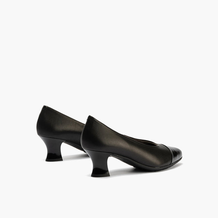 pitillos Zapato de Salón Combinado Napa para mujer color negro Outlet