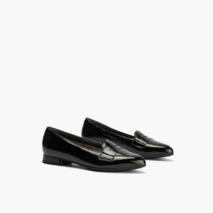 pitillos Mocasín en Charol para mujer color negro