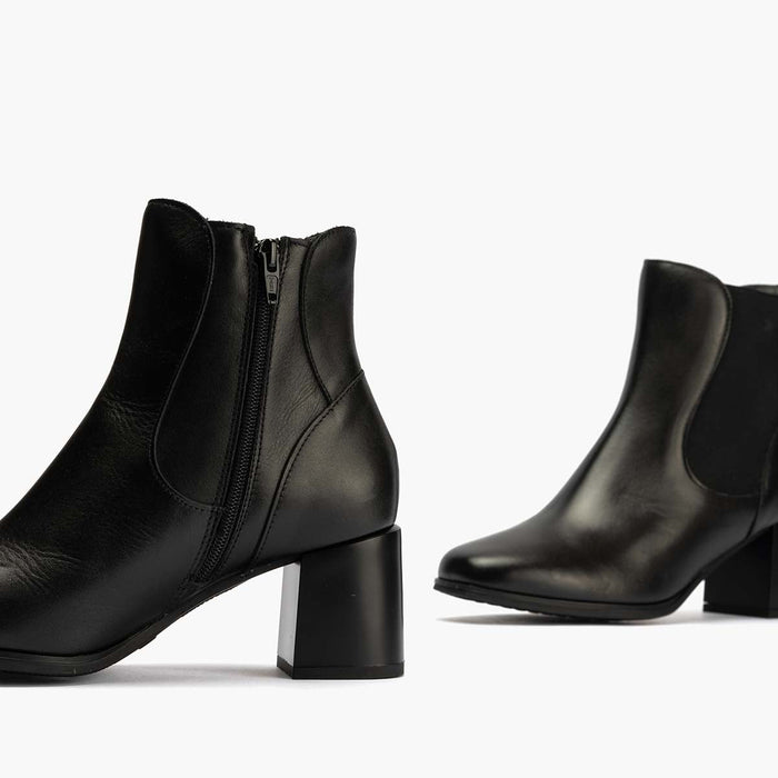 pitillos Botín Chelsea de mujer color negro Los más vendidos