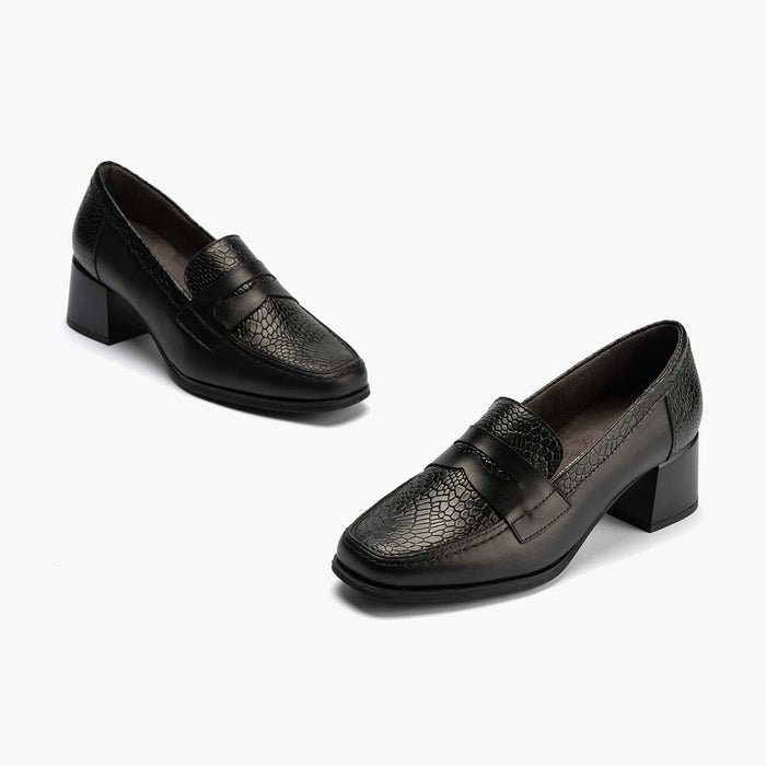 pitillos Mocasín Combinado mujer color negro COMPRAR AHORA