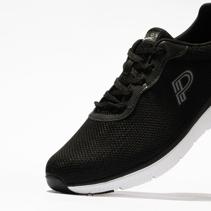 pitillos Zapatillas de mujer de deporte NEGRO [Dynamic Foam] Tienda de fábrica