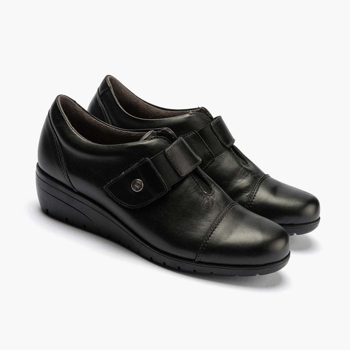 pitillos Zapato Inglés con Correa mujer color negro Oferta exclusiva