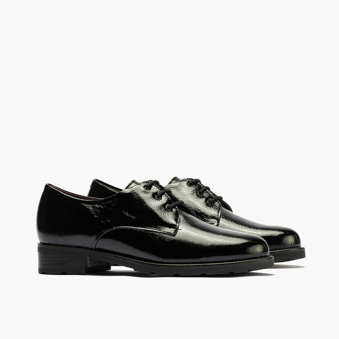 pitillos Blucher en Charol de mujer color negro Envío gratis