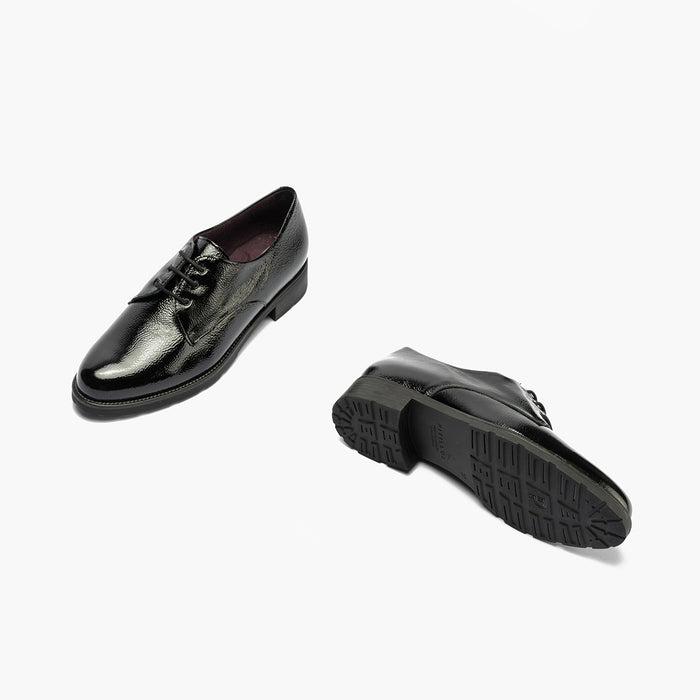 pitillos Blucher en Charol de mujer color negro Envío gratis