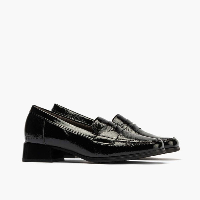 pitillos Mocasín en Charol para mujer color negro