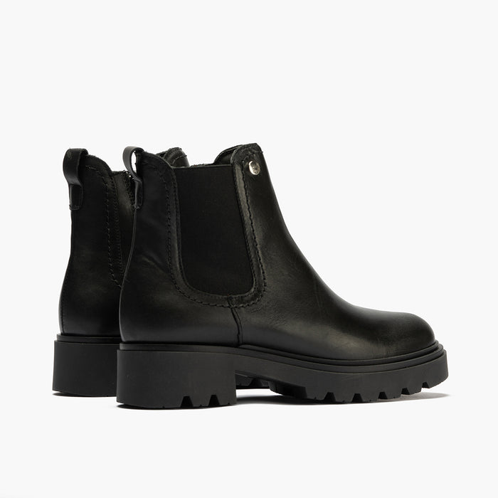 pitillos Botín Chelsea en Napa mujer color negro Oferta especial de fábrica