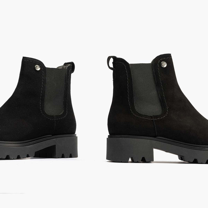pitillos Botín Chelsea para mujer color negro Tienda de fábrica