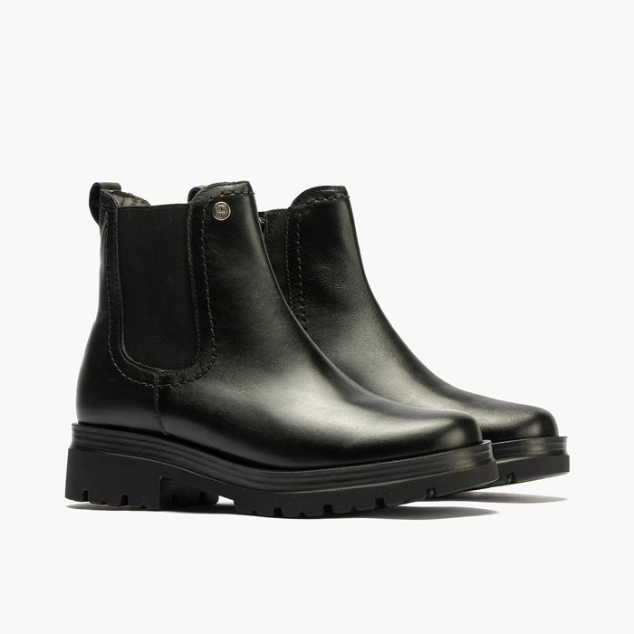 pitillos Botín Chelsea de mujer color negro Rebajas de fin de temporada