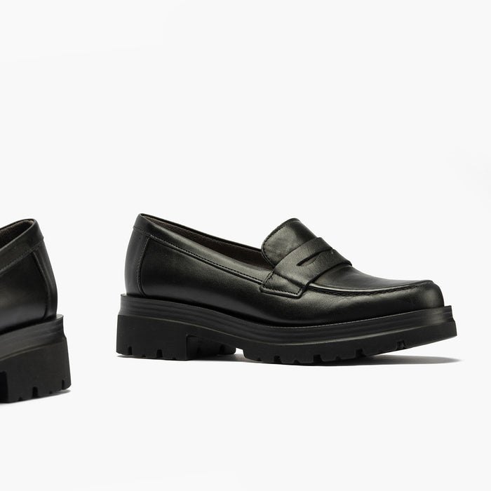 pitillos Mocasín Antifaz mujer color negro Devoluciones gratuitas