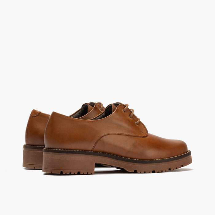 pitillos Blucher en Napa mujer color cuero Los más vendidos