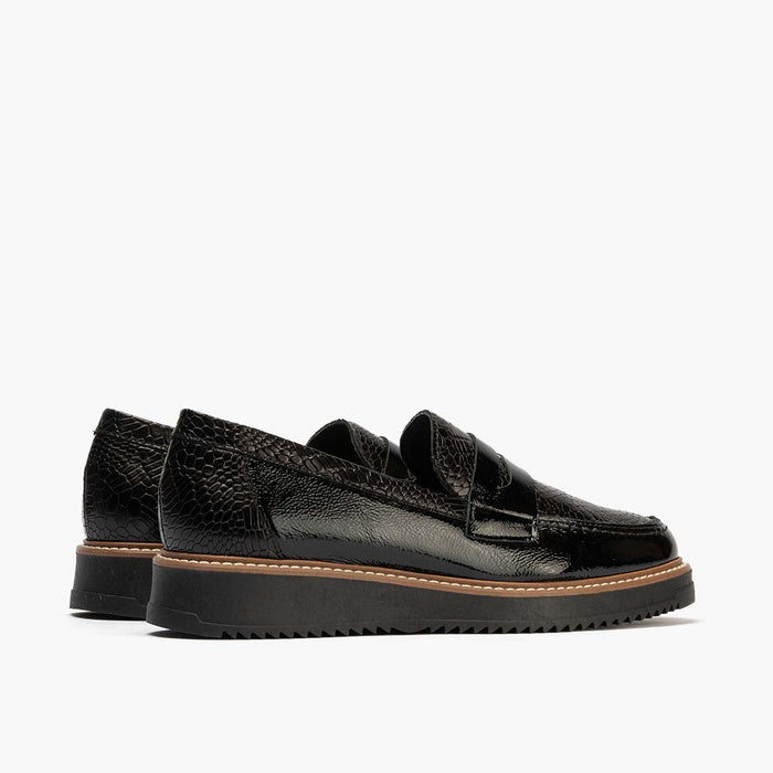 pitillos Mocasín Combinado mujer color negro Envío gratis