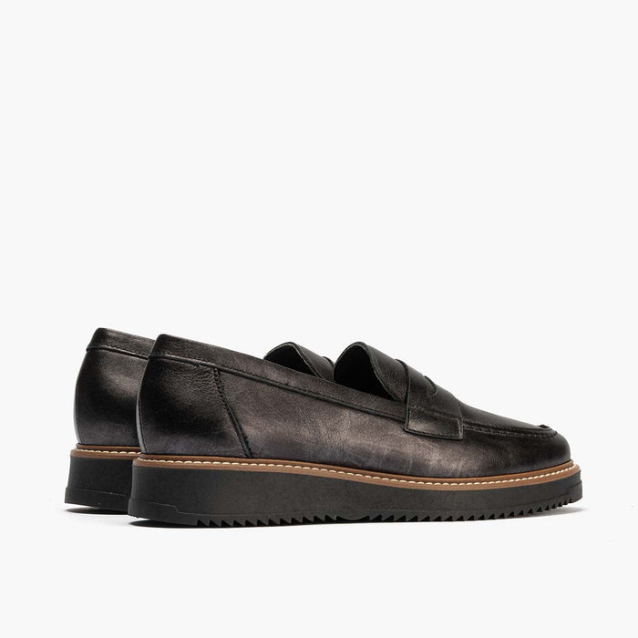 pitillos Mocasín en Laminado de mujer color antracita Últimos 3 días