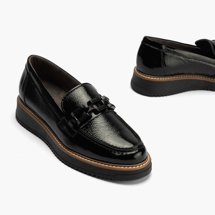 pitillos Mocasín Adorno mujer color negro Últimos 2 días