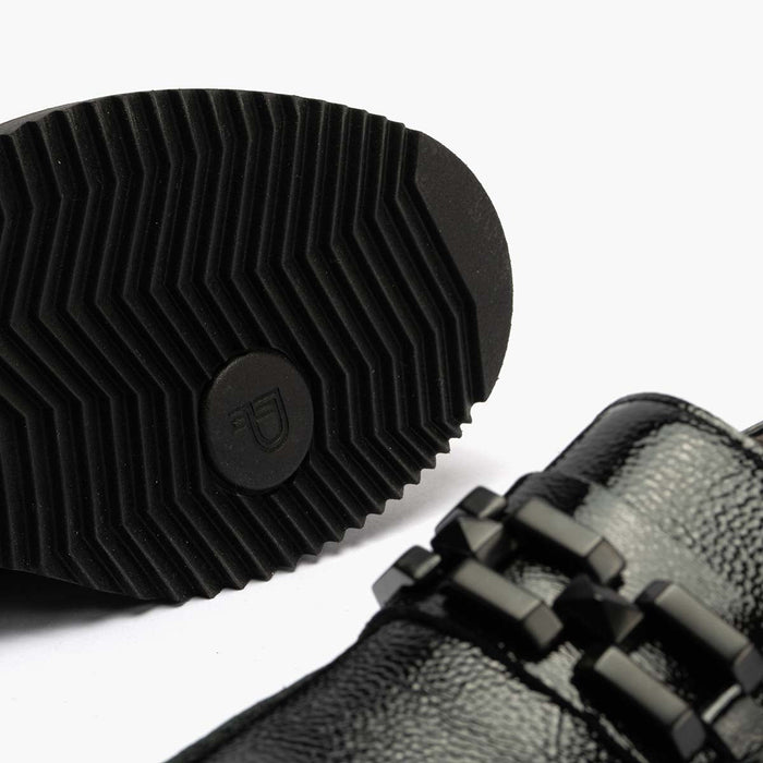 pitillos Mocasín Adorno mujer color negro Últimos 2 días