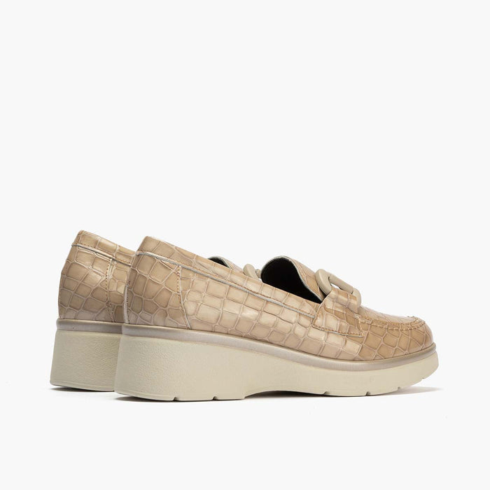 pitillos Mocasín coco mujer color piedra Solo queda un día