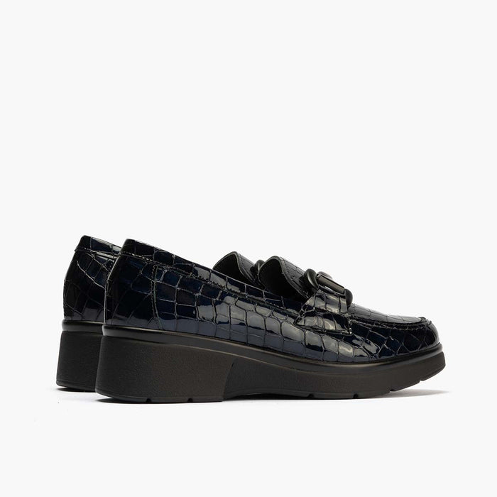pitillos Mocasín coco de mujer color marino Grandes descuentos