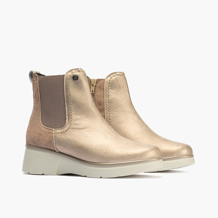 pitillos Chelsea de mujer color piedra Liquidación