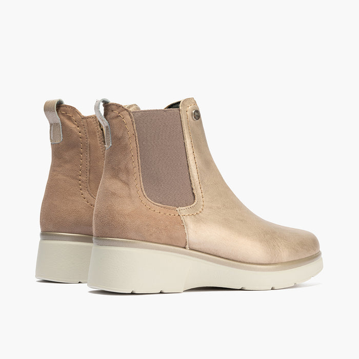 pitillos Chelsea de mujer color piedra Liquidación