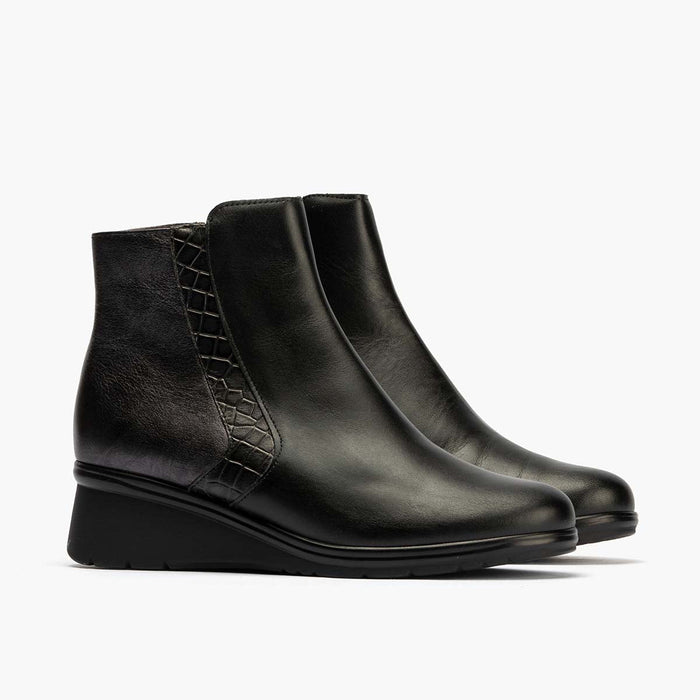 pitillos Botín para mujer color negro