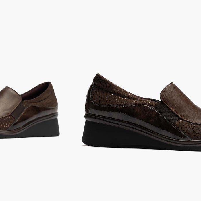 pitillos Zapato Abotinado Gucci mujer color marrón Grandes ahorros