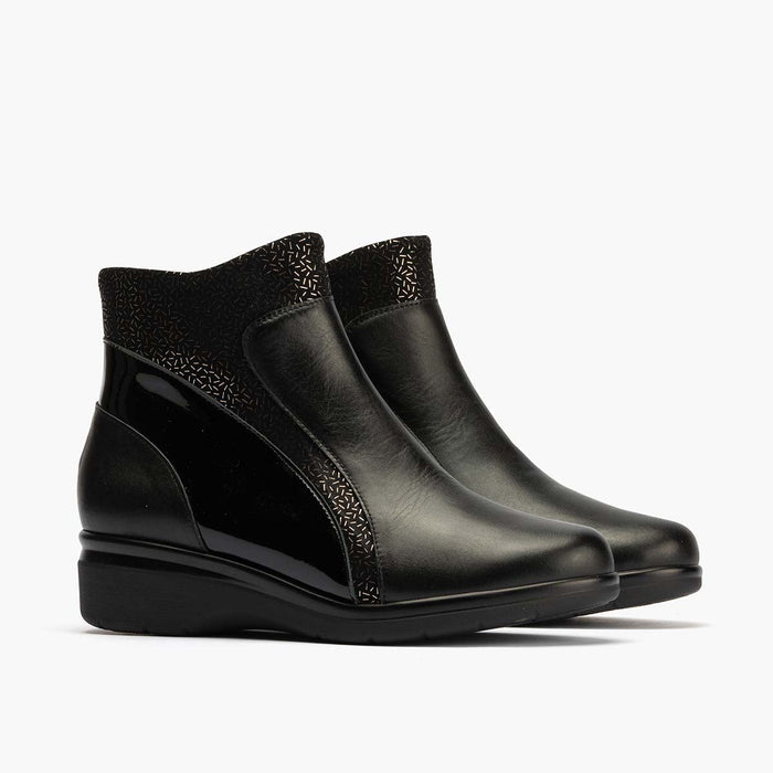 pitillos Botín mujer color negro Rebajas de fábrica