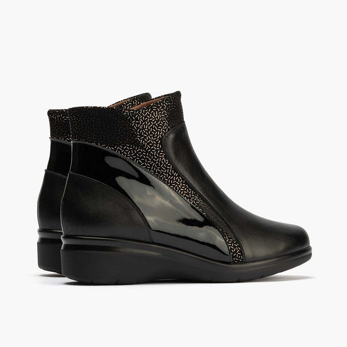 pitillos Botín mujer color negro Rebajas de fábrica
