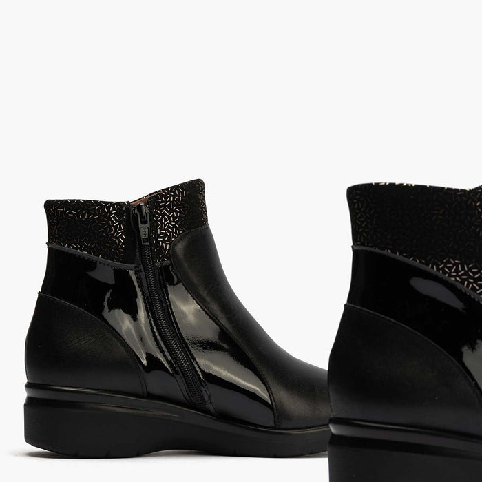 pitillos Botín mujer color negro Rebajas de fábrica