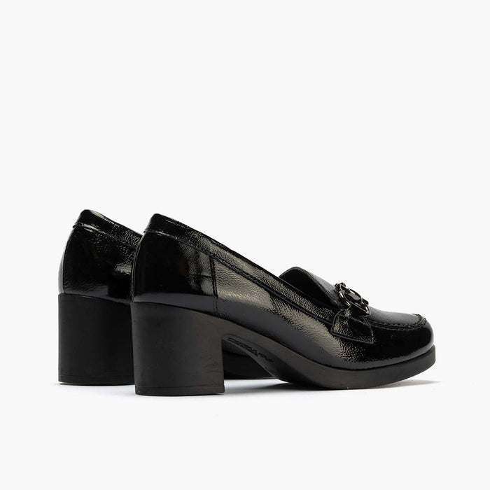 pitillos Mocasín mujer color negro Descuento