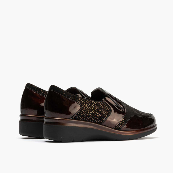 pitillos Manoletina Lycra para mujer color marrón Rebajas online